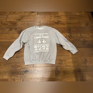 Mens Christmas Crew Sweatshirt